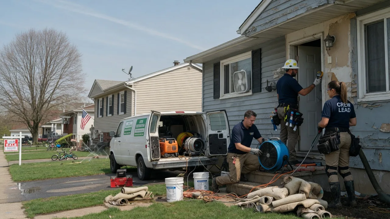 Flood Cleanup in Highland, MD near me