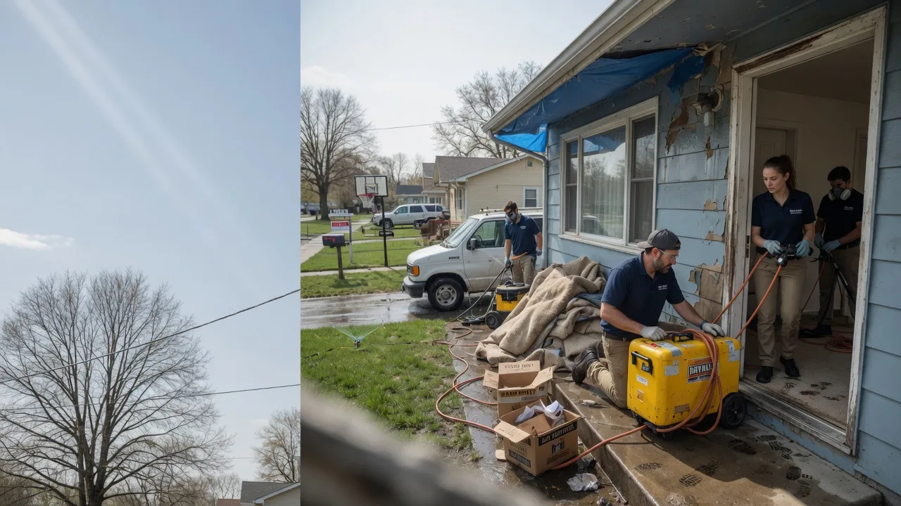 Basement Flood Cleanup in Highland, MD near me